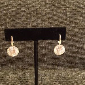Gorgeous SS/CZ dangle earrings